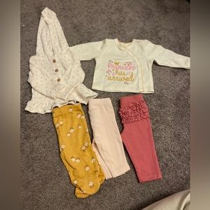Newborn baby girl clothing